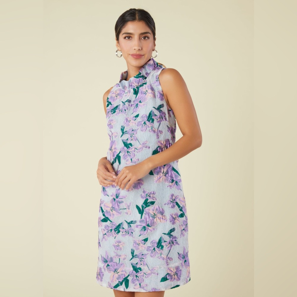 ABBEY GLASS FLORAL DRESS     ORIGINAL PRICE $300.00